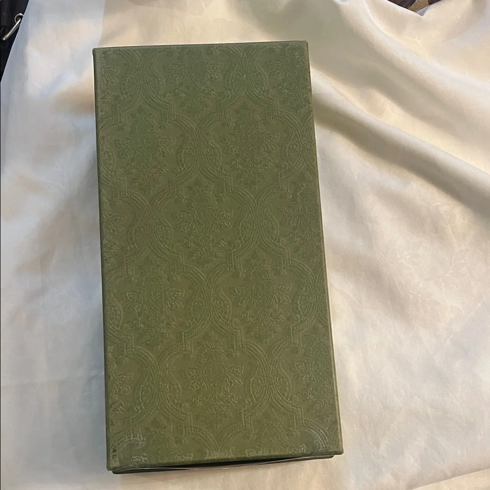 Gucci Olive Green Patterned Box